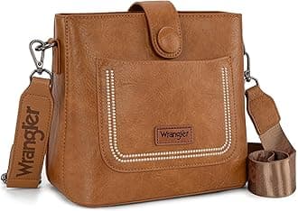 Wrangler Crossbody Purses for Women Cute Handbag and Shoulder Bag for Ladies