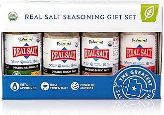 Redmond Real Sea Salt - Natural Unrefined Gluten Free, Seasoning Set (1 Pack)