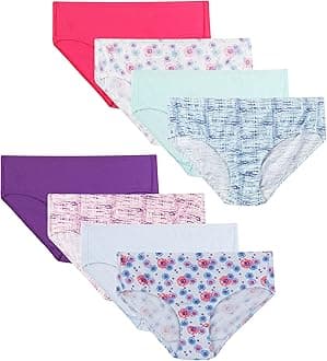 Hanes Girl's Briefs (Pack of 8)