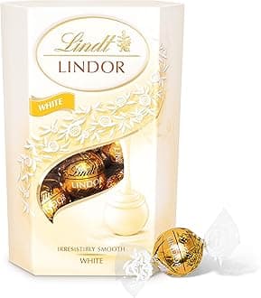 Lindor White Chocolate Truffles Box, 200g