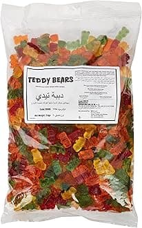 Sweet Factory Teddy Bears Sweet Jellies (Glazed) - Best for Parties, Events and other Occasions - 2 KG Pack