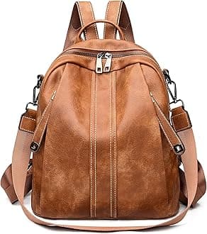 ProArchPU Leather Backpack Purse for Women Fashion Multipurpose Design Handbag Ladies Shoulder Bags Travel Backpack for women girls backpack