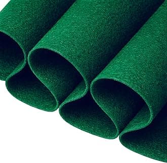 FabricLA Kelly Green Felt Fabric – 36" Wide x 60 Feet – Flexible Kelly Green Felt for Bulk Crafts, Decorations, Sewing & Large DIY Projects