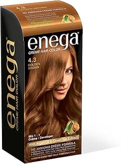 Professional Salon-Quality Golden Brown Hair Color (Golden Brown)