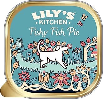 Lily's Kitchen Fishy Fish Pie - Complete Natural Adult Dog Food Wet (10 x 150g Trays)