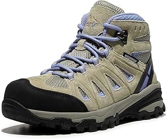 NORTIV 8Women's Waterproof Hiking Boots Outdoor Trekking Camping Trail Hiking Boot