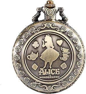 Pocket Watch Quartz Analog for Men Planet Dial Necklace Pocket Watch Xmas Gift