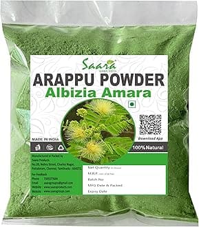 Arappu Powder 100g | Albizia Amara | Usilam | Green Arappu for Hair wash & Hair care (Pack of 1 X 100g)
