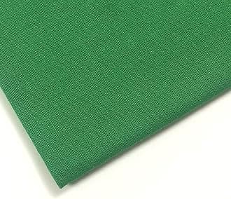 Plain 100% Cotton Fabric - 60 INCH Wide - 10 Colors by M&J® (Emerald Green, 10 METRE)