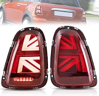 VLAND Taillights Assembly Fit for 2007-2013 BMW Mini R-Series 2th Gen, Plug and Play, RED