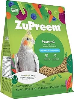 NATURAL WITH ADDED VITAMINS & MINERALS MD PARROT
