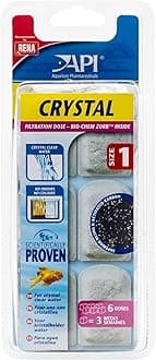 APL Crystal Aquarium Accessories Box of 6 Size 1