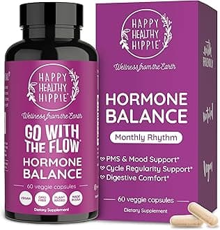Go with The Flow Hormone Balance for Women - Supports All Hormonal Stages - 60 Vegan Non-GMO Capsules