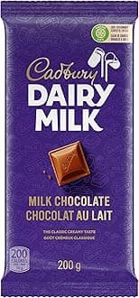 Dairy Milk Chocolate Bar 200g/7oz. (Imported from Canada)