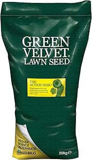 Green Velvet 20Kg Lawn Seed The Action Hero