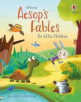 Aesop's Fables for Little Children: Six Lively Stories with Colorful Artwork for Children (Ages 3-6) (Story Collections for Little Children)
