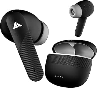 GOBOULT Audio Newly Launched X60 True Wireless in Ear Earbuds with 30dB Active Noise Cancellation, 30H Playtime, Quad Mic ENC, 45ms Low Latency Gaming, 13mm Bass Driver, Made in India Ear Buds(Black)