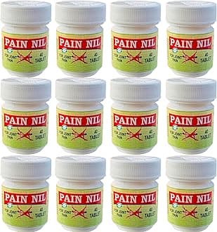 Pain Nil Tablet 40 N | For Joint Pain | Swami Herbal | Pack Of 12 Box