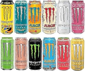 Dryfruit mart Monster Hydro Energy Drink Variety Pack, Assorted Flavours, 500 Ml (Pack Of 12)