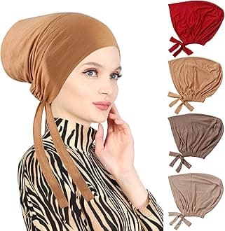 4 Pcs Hijab Undercap
