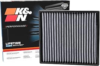 K&N LIFETIME Cabin Air Filter: Premium, Washable, Clean Air for your Cabin: Compatible with 2001-2018 Hyundai/Kia: (See Product Description for Select Models) VF2007