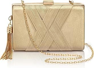 CARIEDO Women's Evening Handbag Clutch Bridal Purse for Wedding Prom Night Out Party