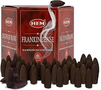 TRUMIRI Backflow Incense Cones for Inscent Waterfall Aromatic Insent Smoke Fountain Haze Falls and Mat Bundle