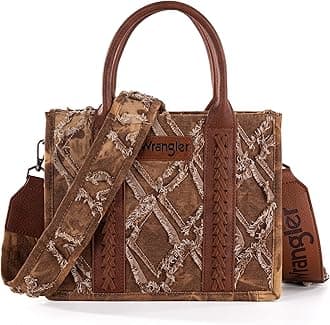 Montana WestWrangler Tote Bag for Women Western Shoulder Purses Boho Aztec Satchel Handbags