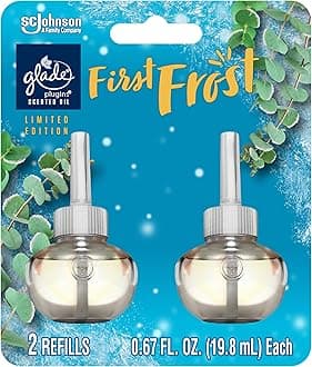PlugIns Refills Air Freshener, Scented and Essential Oils for Home and Bathroom, First Frost, 1.34 Fl Oz, 2 Count