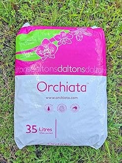 Orchiata Orchid Bark | Orchid Bark for Plants 100% Pure New Zealand Pinus Radiata | Organic Potting Orchid Bark for Aeration and Longevity, 35L Bag (Classic 1/4'' -3/8'')