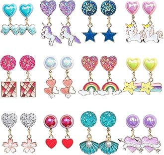 Girl Clip On Earrings