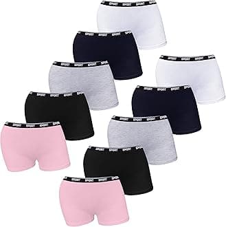 LOREZA ® 5/10 Girls Cotton Briefs Underwear with Different Motifs - Soft and Comfortable Material