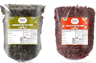 Delight Foods Calcutta Meetha Paan and Banarasi Meetha Paan 1.6 Kg (800g x 2)| Without supari | Sweet Hygienically Packed Traditional Mukhwas | Premium Mouth Freshener