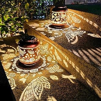 TIGGSY Solar Lanterns-1 (2 Pack Butterfly)