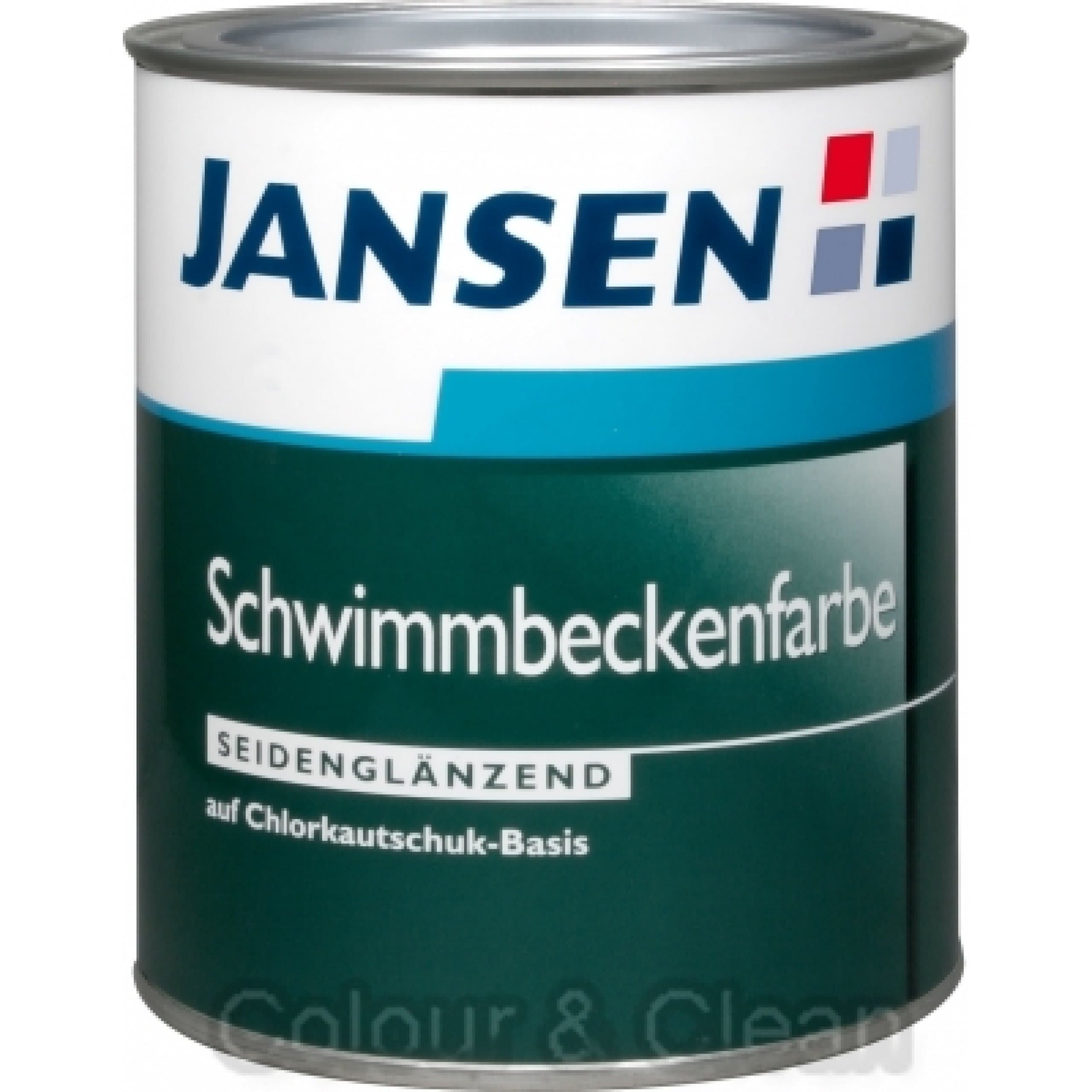 Jansen swimming-pool paint.