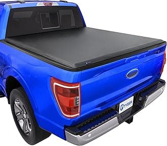 Tyger Auto T1 Soft Roll-up Truck Bed Tonneau Cover Compatible with 2021-2024 Ford F-150; Lightning | 5.5' (67") Bed | TG-BC1F9064