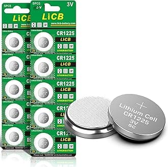 LiCB LiCB 10 Pack CR1225 3V Lithium Battery CR 1225