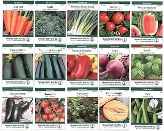 Assortment of 15 Gardening Seeds