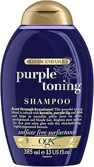 Ogx Purple Toning Shampoo for Blonde Hair, 385 ml