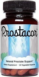 Prostacor - Natural Prostate Support Supplement - Non-GMO, Vegan, Gluten-Free