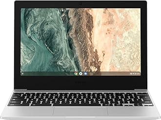 Samsung Galaxy Chromebook Go Wi-Fi Laptop, 11.6 Inch, Celeron Processor, 4GB RAM, 64GB Storage, Silver - Official