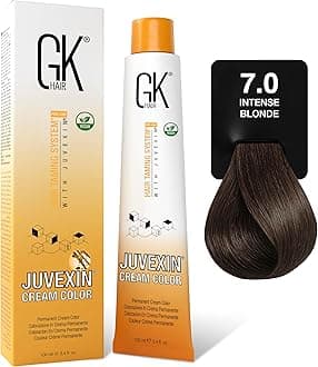 Color Cream 7.0 Intense Natural Blonde – 100% Grey Coverage | Semi, Demi- Permanent Results | 8–10 Vol Semi | 20-30-40 Vol Permanent – Salon Quality Hair Dye – For Women & Men 3.4 Oz