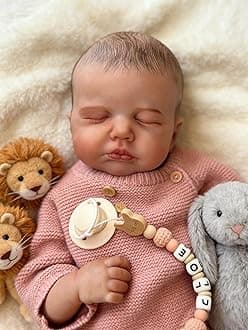 – Zero pam Reborn Baby Dolls Girls 50 CM Realistic Silicone Dolls Full Body Lifelike Sleeping Newborn Baby Dolls Anatomically Correct For Girls Toys