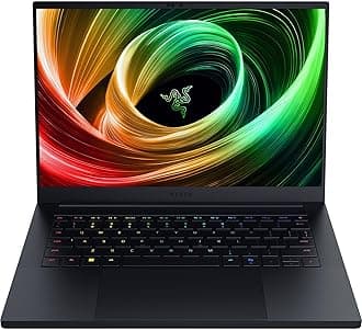 Razer Blade 14 (2025) Gaming Laptop: NVIDIA GeForce RTX 5060 - AMD Ryzen AI 9 365 CPU - 3K 120Hz OLED Display - 16GB LPDDR5X RAM - 1TB SSD - Thin & Lightweight - Chroma RGB - Windows - Black