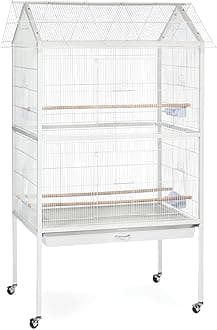Prevue Pet Products F030 Aviary Flight Cage, White