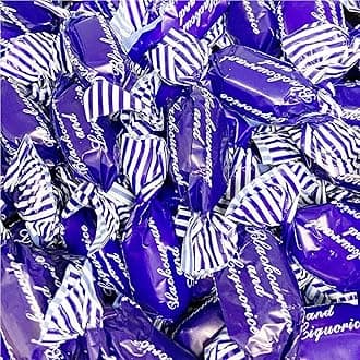 – Blackcurrant & Liquorice Sweets - 1 Kilo Bulk Bag - 1KG - Assorted Sweet Pick and Mix for Parties, Gifts, and Sharing.