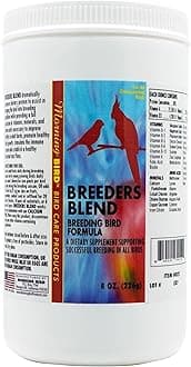 Morning Bird Breeders Blend, Fertility Supplement Formula, High Protein, Vitamins, Minerals, and Amino Acids (8 oz)