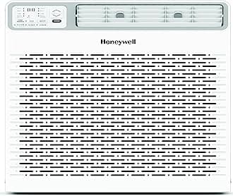 Honeywell 14,000 BTU Digital Window Air Conditioner, Remote, LED Display, 4 Modes, Eco, 800 sq ft Coverage