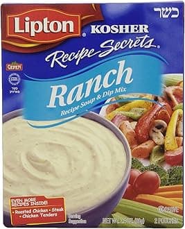 Soup And Dip Mix - Recipe Secrets - Ranch - Kosher - Packet - 2.4 Oz - Case Of 12
