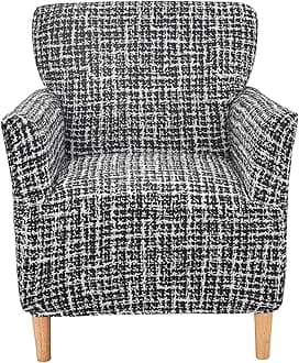 CRFATOP Stretch Modern Banquet Armchair Slipcover 1-Piece Accent Chair Covers with Arms Soft Chair Slipcovers for Living Room Armchair Furniture Protector Office Reception Reading Sofa,B60